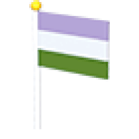 Gender Queer Flag  - Uncommon from Pride Event 2022